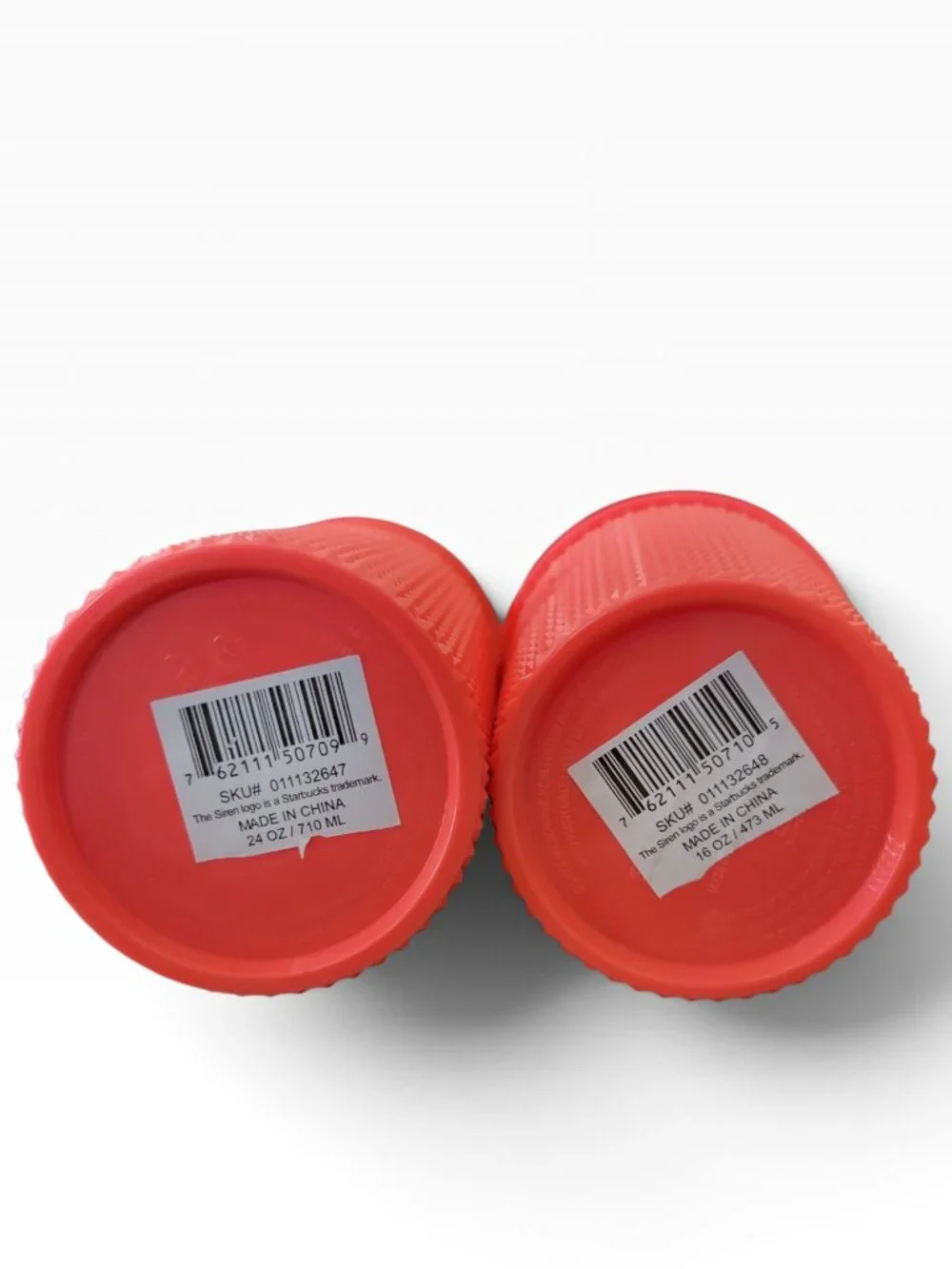 Starbucks Dragon Fruit Cold Tumblers Set of 2 (24oz & 16oz)